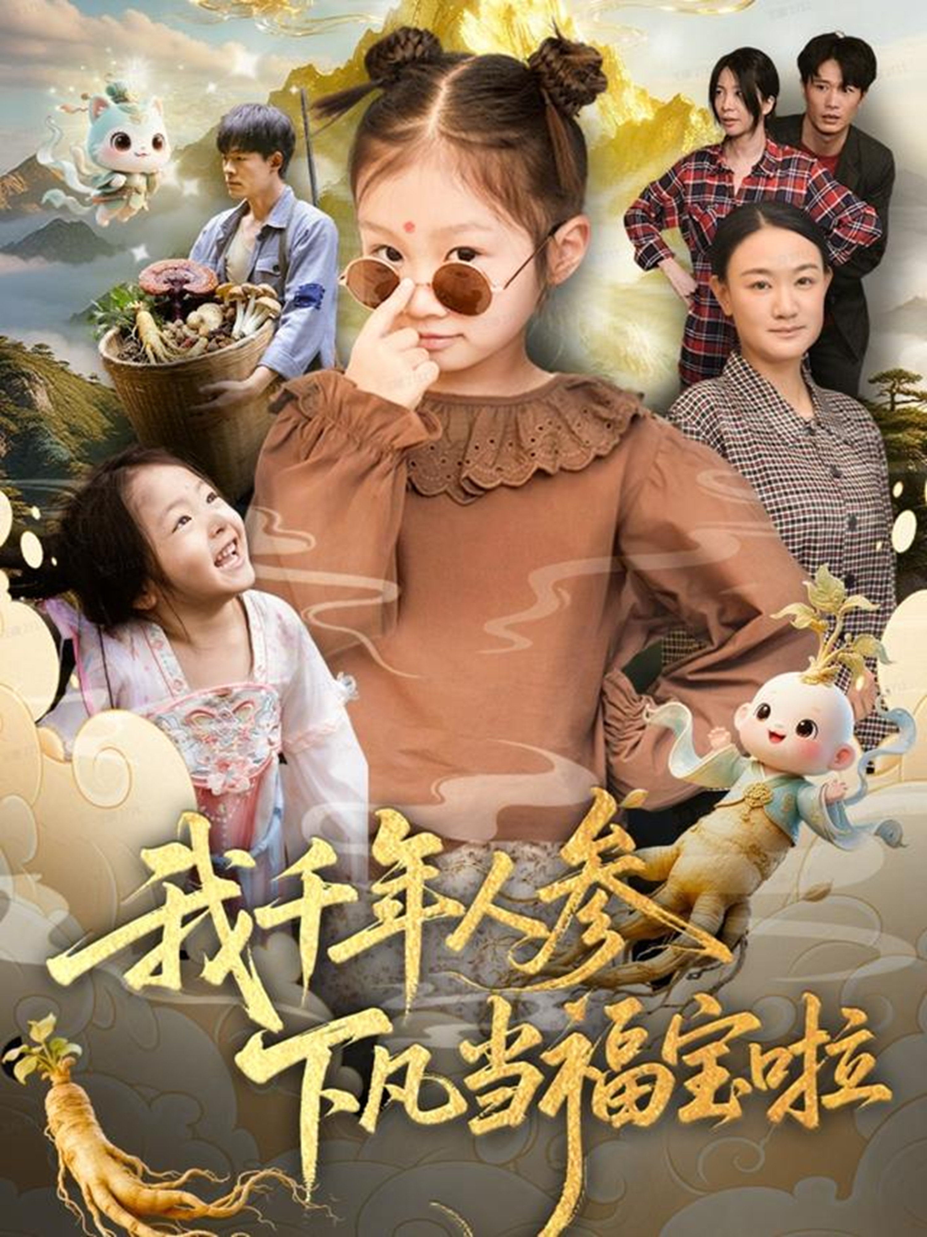 我千年人参下凡当福宝啦(全集)