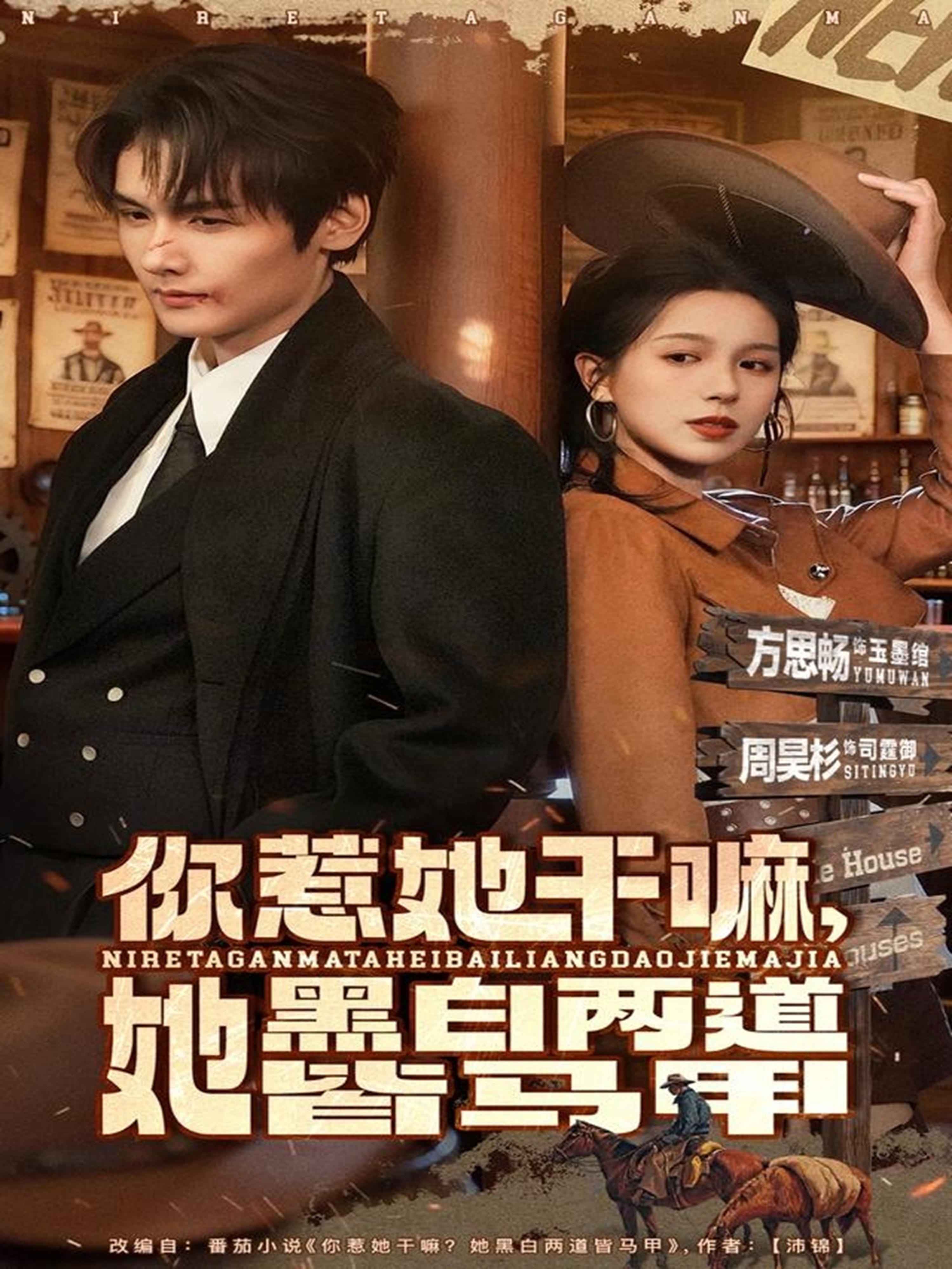 你惹她干嘛，她黑白两道皆马甲(全集)
